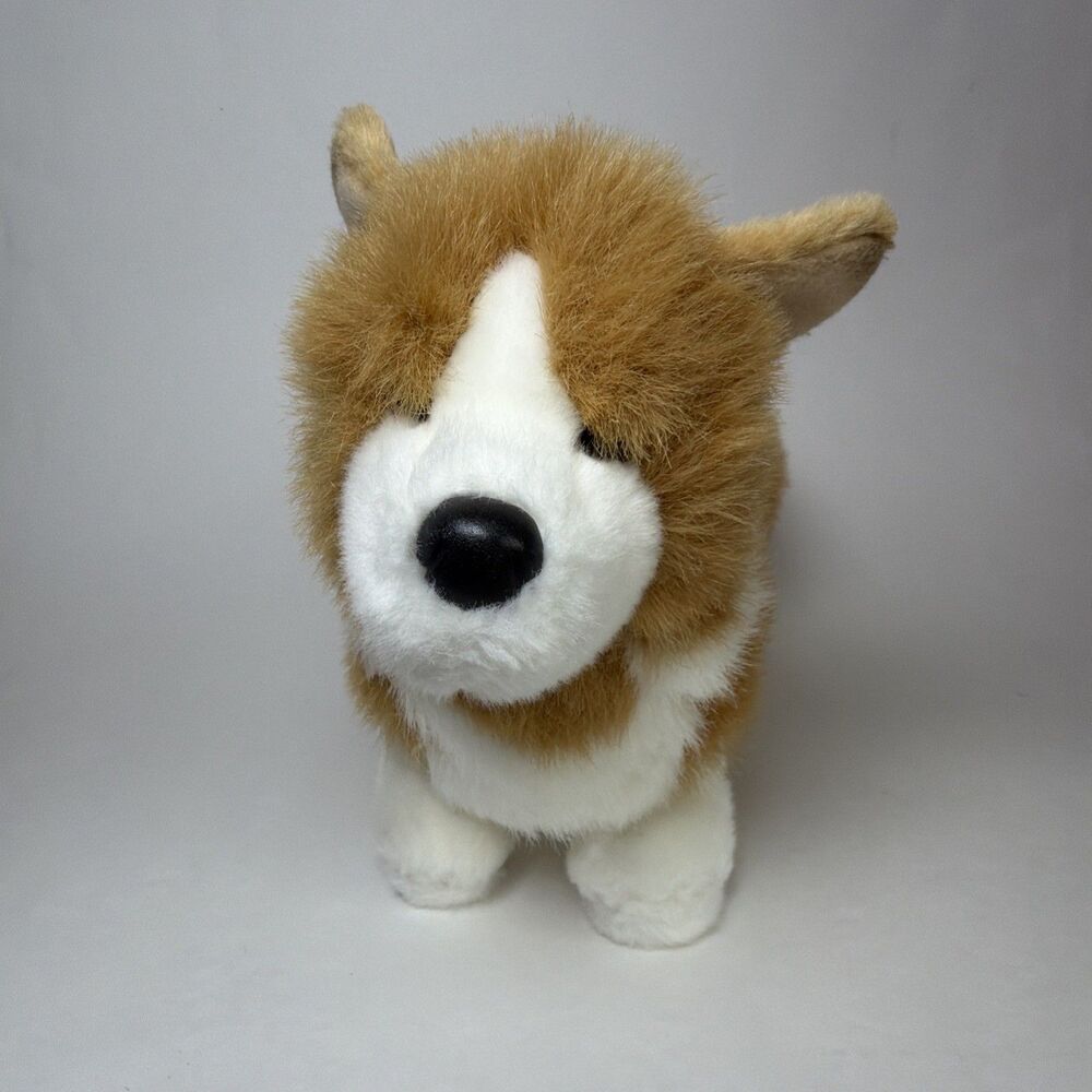 Douglas Cuddle Toys Louie The Corgi Stuffed Plush Puppy Dog 11” #1713